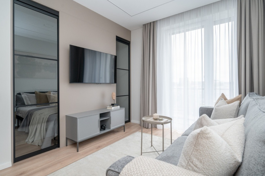Nuomojamas butas Riterių g.12, Žirmūnai, Vilniaus m., Vilniaus m. sav., 32 m2 ploto, 2 kambariai 5