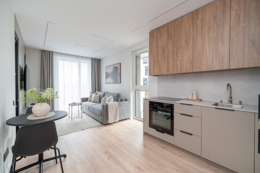 Nuomojamas butas Riterių g.12, Žirmūnai, Vilniaus m., Vilniaus m. sav., 32 m2 ploto, 2 kambariai 6