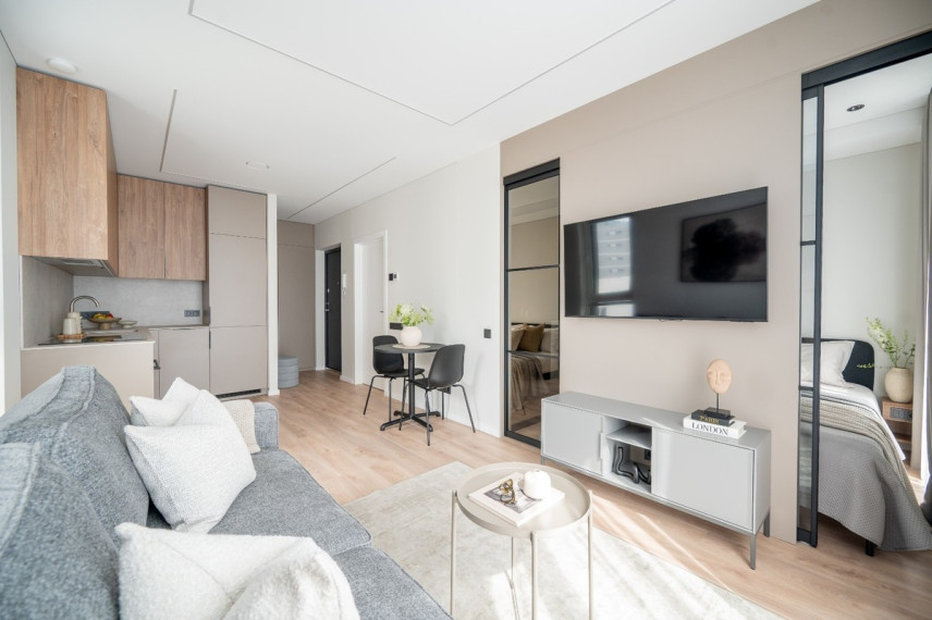 Nuomojamas butas Riterių g.12, Žirmūnai, Vilniaus m., Vilniaus m. sav., 32 m2 ploto, 2 kambariai 8