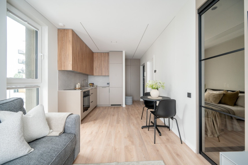 Nuomojamas butas Riterių g.12, Žirmūnai, Vilniaus m., Vilniaus m. sav., 32 m2 ploto, 2 kambariai 14