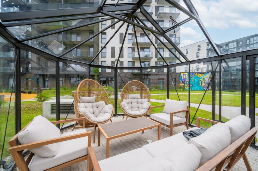 Nuomojamas butas Riterių g.12, Žirmūnai, Vilniaus m., Vilniaus m. sav., 32 m2 ploto, 2 kambariai 33