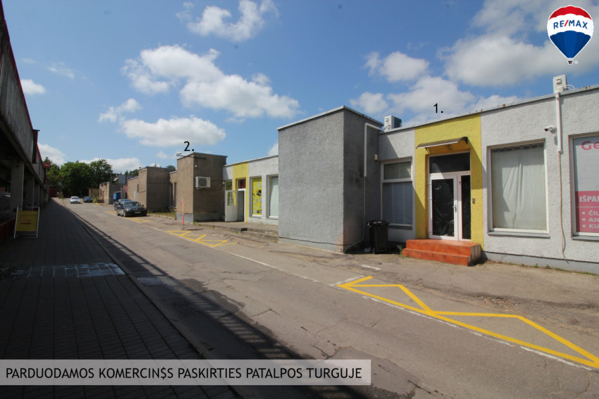 Parduodamos patalpos Turgaus a., Centre, Šiauliuose, 150 kv.m ploto 1