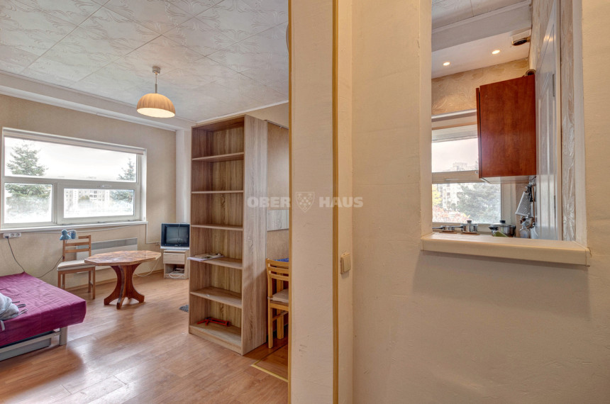 Nuomojamas butas Viršuliškių g., Viršuliškės, Vilniaus m., Vilniaus m. sav., 28 m2 ploto, 1 kambariai 9