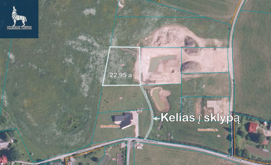 Parduodamas  sklypas Velniakalnio g., Rokiškio m., Rokiškio r. sav., 22.95 a ploto 10