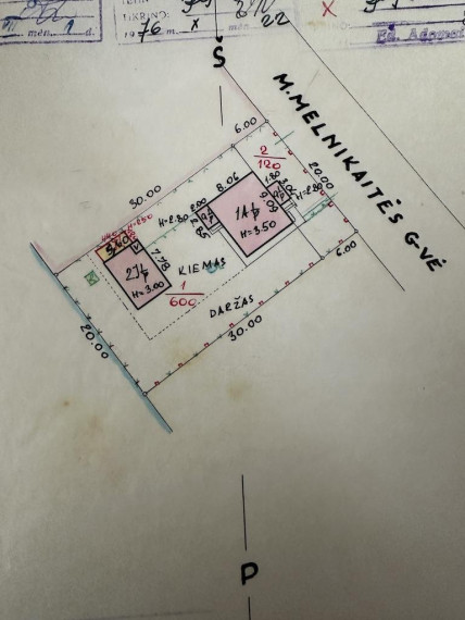 Parduodamas namas Kapų g., Linkuvos m., Pakruojo r. sav., 62.77 m² ploto 3 kambariai 19