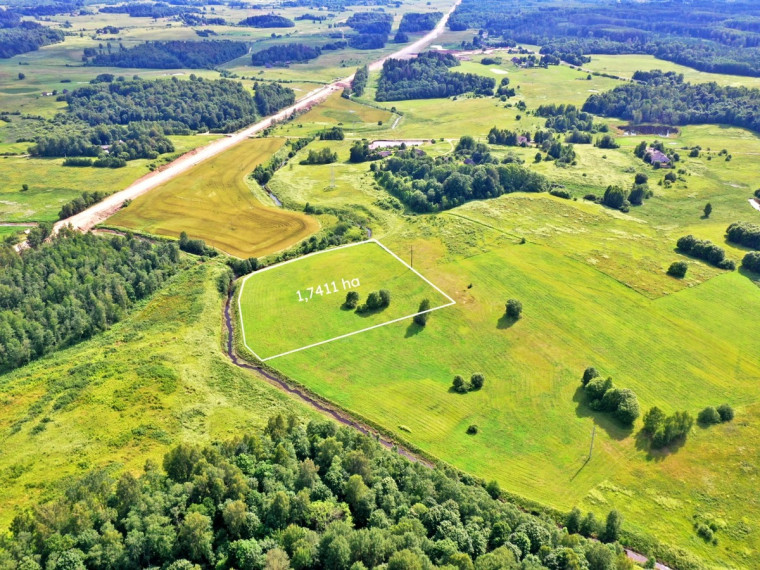 Parduodamas  sklypas Žiediškės k., Molėtų r. sav., 174 a ploto 5