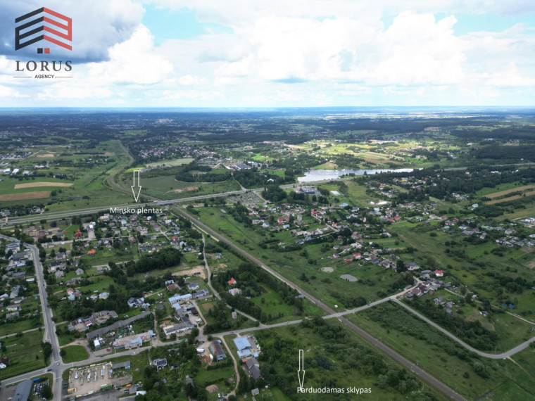 Parduodamas  sklypas V. Sirokomlės g., Nemėžio mstl., Vilniaus r. sav., 35 a ploto 7