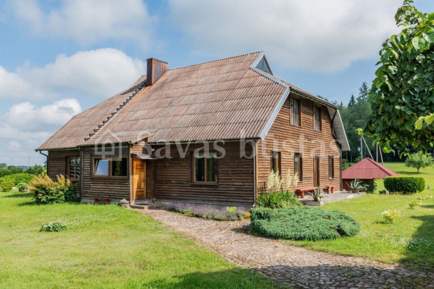 Parduodamas namas Sarakų g., Sarakų II k., Telšių r. sav., 150 m2 ploto, 1 aukštai 2