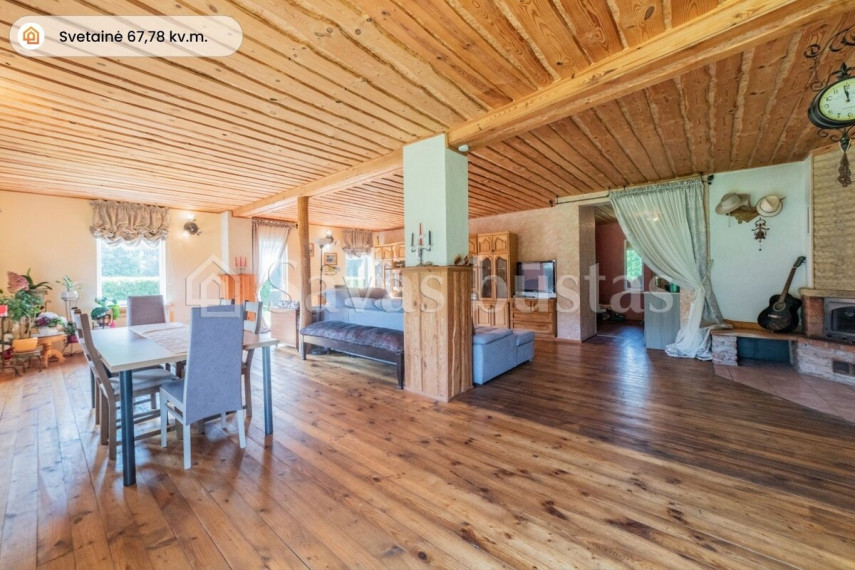 Parduodamas namas Sarakų g., Sarakų II k., Telšių r. sav., 150 m2 ploto, 1 aukštai 8