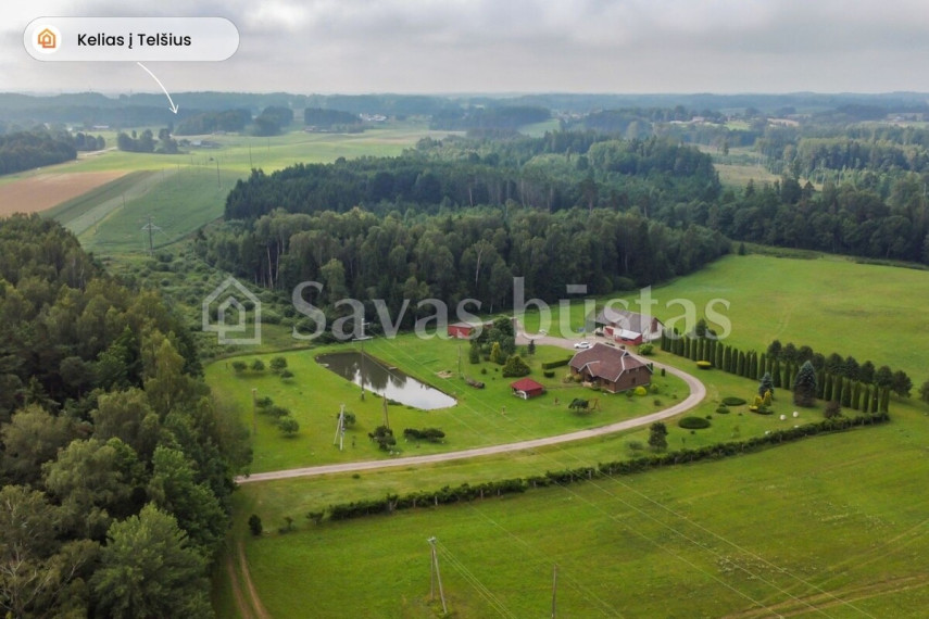 Parduodamas namas Sarakų g., Sarakų II k., Telšių r. sav., 150 m2 ploto, 1 aukštai 20