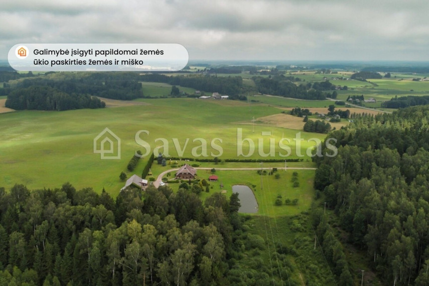 Parduodamas namas Sarakų g., Sarakų II k., Telšių r. sav., 150 m2 ploto, 1 aukštai 21