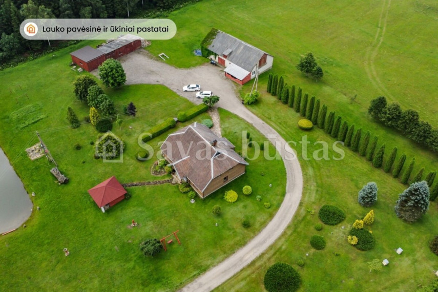 Parduodamas namas Sarakų g., Sarakų II k., Telšių r. sav., 150 m2 ploto, 1 aukštai 22