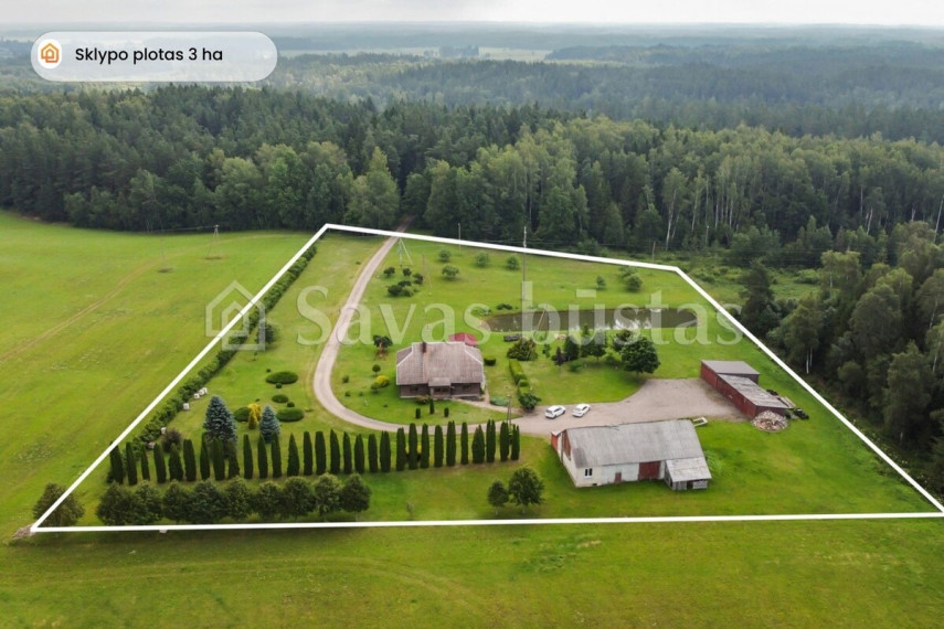 Parduodamas namas Sarakų g., Sarakų II k., Telšių r. sav., 150 m2 ploto, 1 aukštai 23