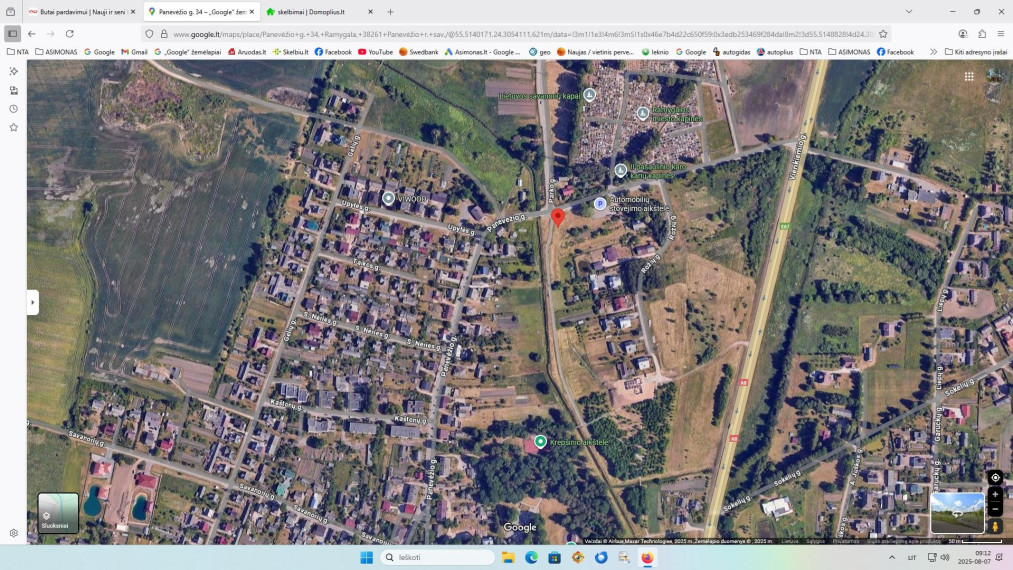 Parduodamas sklypas Panevėžio g., Ramygalos m., Panevėžio r. sav., 50.00 a ploto 10