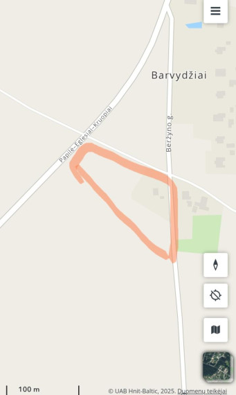 Parduodamas sklypas Beržyno g., Barvydžių k., Akmenės r. sav., 22.00 a ploto 5