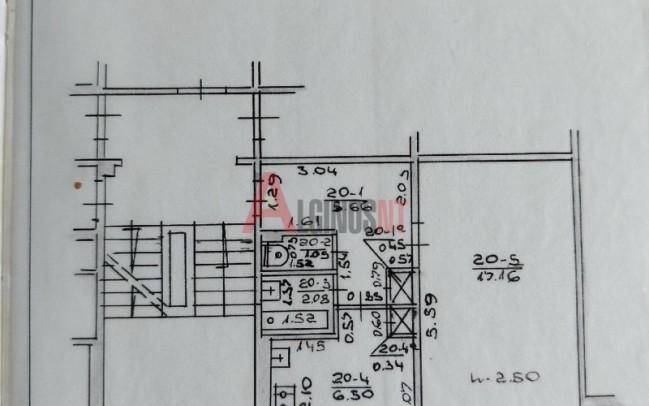 Parduodamas butas Kretingos g., Miško, Klaipėdos m., Klaipėdos m. sav., 33 m² ploto 1 kambarys 8