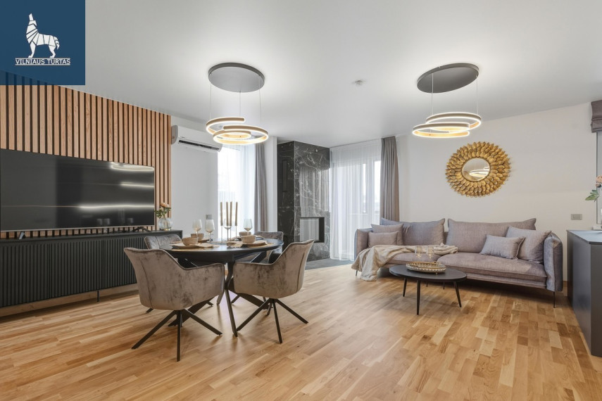 Parduodamas butas Daugėliškio g., Šnipiškės, Vilniaus m., Vilniaus m. sav., 91.82 m2 ploto, 4 kambariai 1