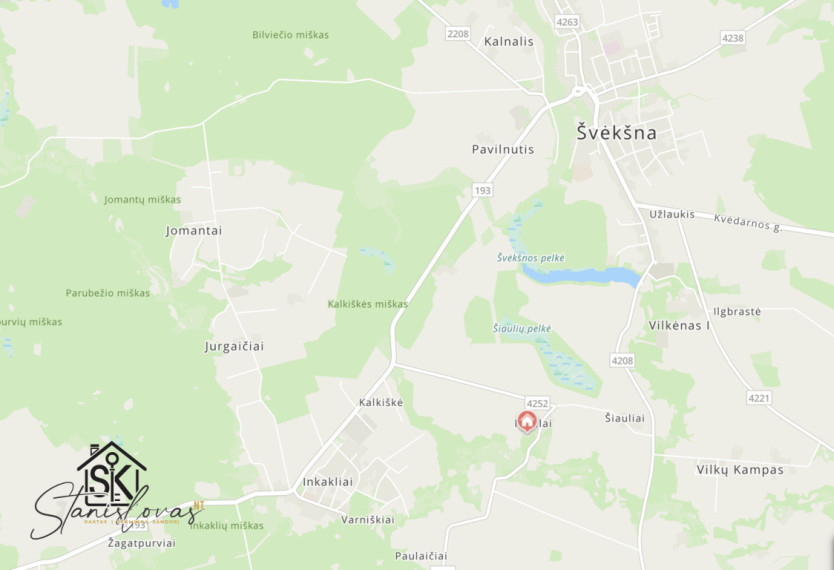 PARDUODAMA SODYBA IŠSKIRTINĖJE VIETOJE SU TVENKINIU IR 2.75 HA ŽEMĖS ŠILUTĖS R. SAV., NIKĖLŲ K. 37