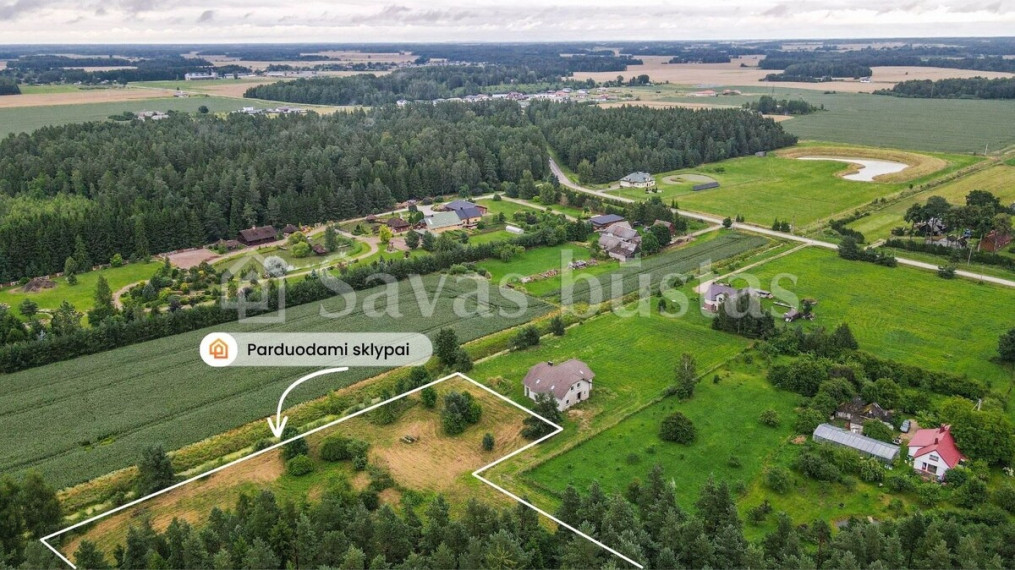 Parduodamas  sklypas Aušros kel., Urvikių k., Mažeikių r. sav., 77.4 a ploto 5