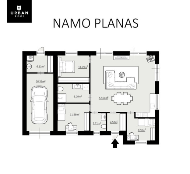 Parduodamas namas Didžioji g., , Palangoje, 127.52 kv.m ploto 20
