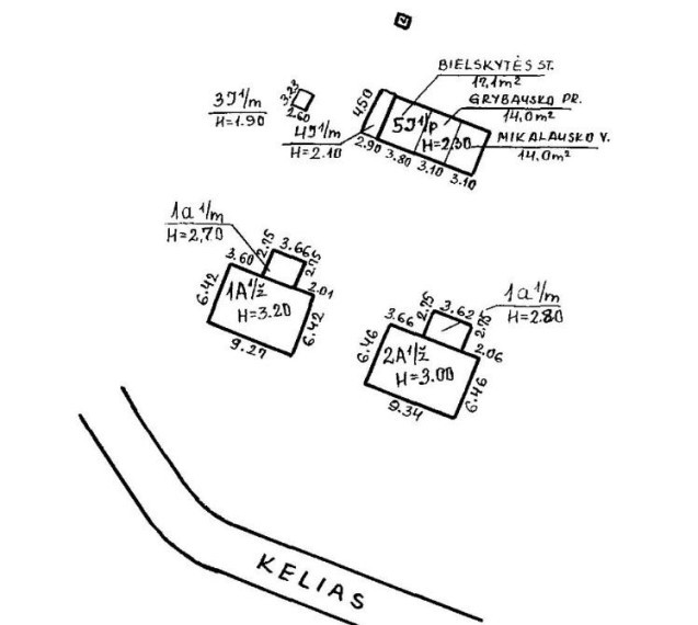 Parduodamas namas Leičių k., Šiaulių r. sav., 30.65 m² ploto 2 kambariai 14