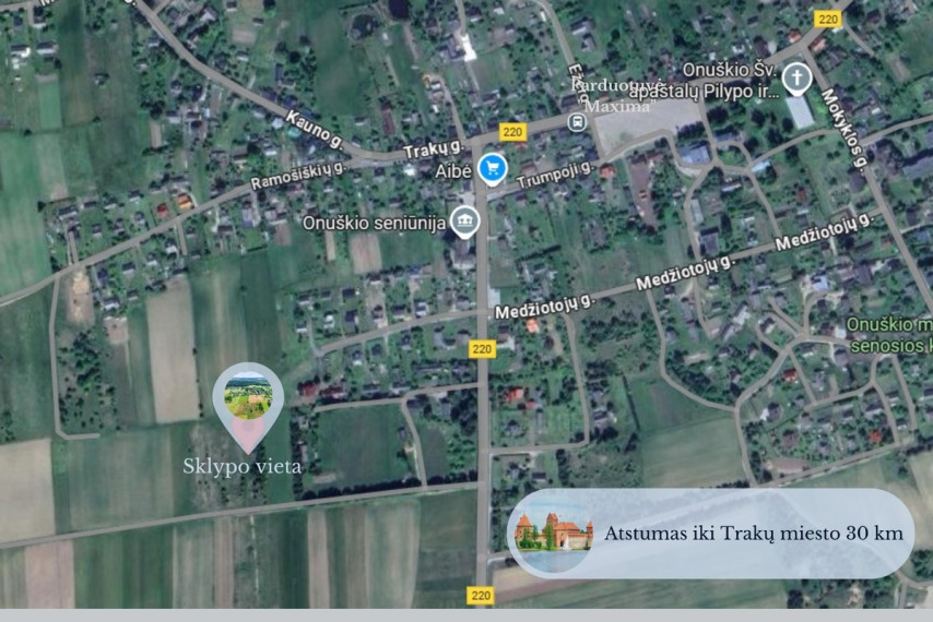 Parduodamas  sklypas Daugų g., Onuškio mstl., Trakų r. sav., 28.73 a ploto 17
