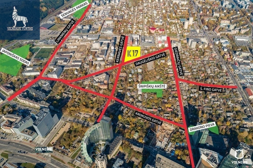 Parduodamas butas Daugėliškio g., Šnipiškės, Vilniaus m., Vilniaus m. sav., 69.92 m2 ploto, 3 kambariai 21