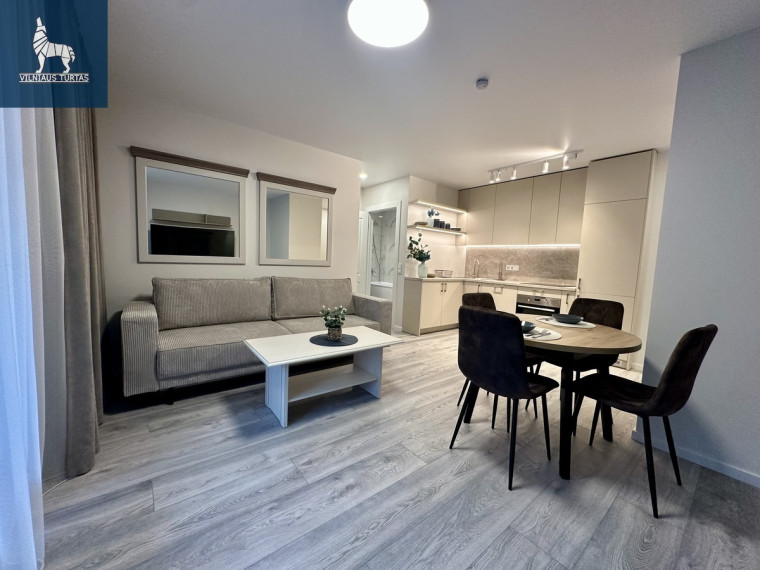 Parduodamas butas Daugėliškio g., Šnipiškės, Vilniaus m., Vilniaus m. sav., 34.71 m2 ploto, 1 kambariai 1