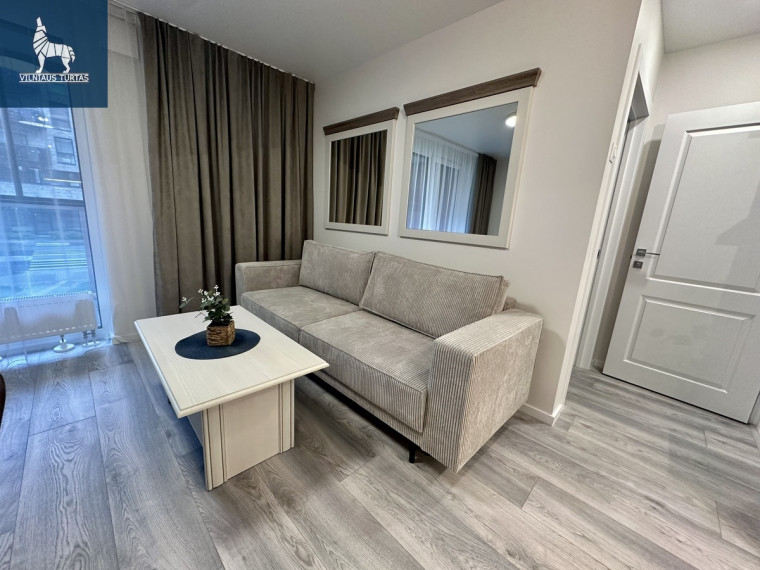 Parduodamas butas Daugėliškio g., Šnipiškės, Vilniaus m., Vilniaus m. sav., 34.71 m2 ploto, 1 kambariai 2