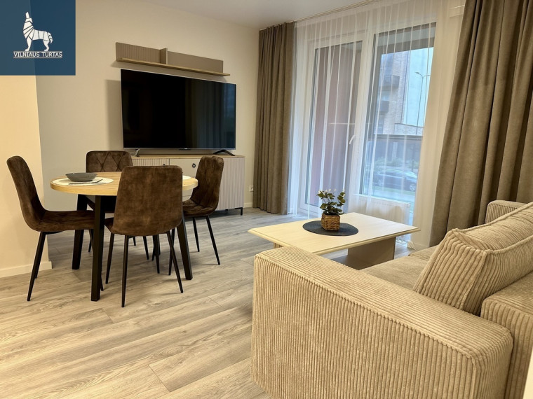 Parduodamas butas Daugėliškio g., Šnipiškės, Vilniaus m., Vilniaus m. sav., 34.71 m2 ploto, 1 kambariai 9