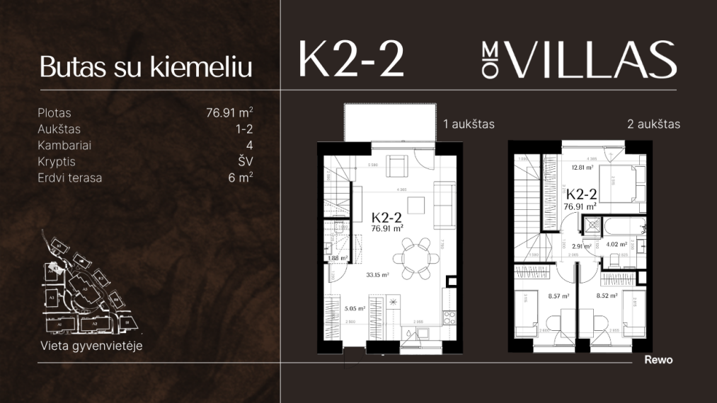 Parduodamas butas Mozūriškių g., Justiniškės, Vilniaus m., Vilniaus m. sav., 78.00 m² ploto 4 kambariai 2