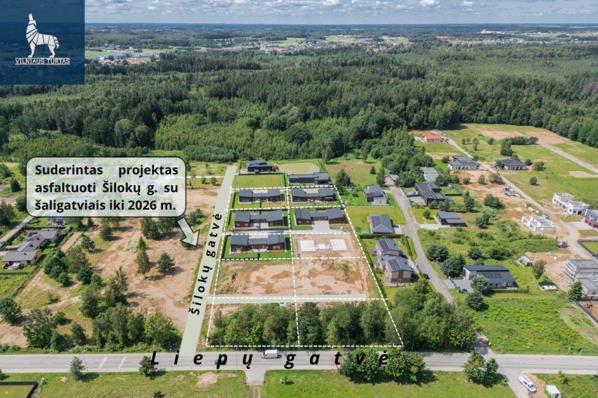Parduodamas namas Šilokų g., Užudvarionių k., Vilniaus r. sav., 112 m2 ploto, 1 aukštai 17