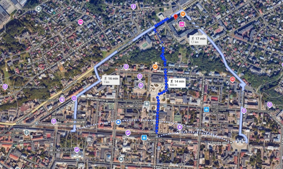 Nuomojamas butas Žemaičių g., Žaliakalnis, Kauno m., Kauno m. sav., 32.5 m2 ploto, 2 kambariai 22