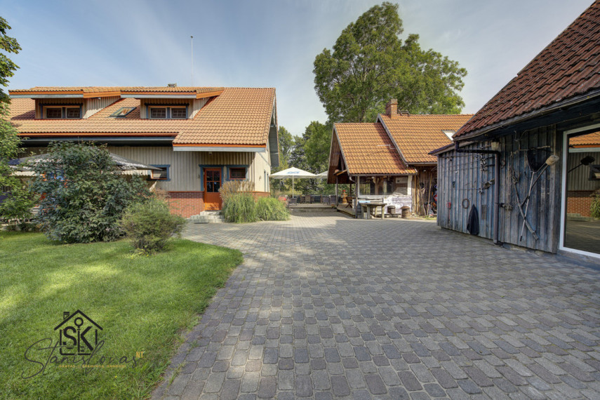 PARDUODAMAS PELNINGAS KAIMO TURIZMO VERSLAS – 6 AUTONOMINIŲ PASTATŲ KOMPLEKSAS SU 1,39 HA SKLYPAIS PRIE PAKALNĖS UPĖS (Pakalnės k., Pakalnės g. 64) 15