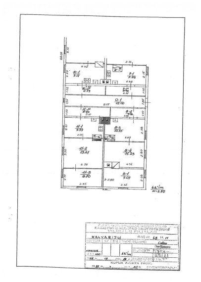 Parduodamas butas Kalvarijų g., Šnipiškės, Vilniaus m., Vilniaus m. sav., 36.90 m² ploto 2 kambariai 7