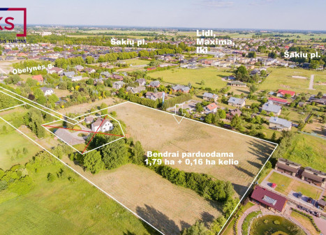 Parduodamas sklypas Obelynės g., Ringaudų k., Kauno r. sav., 196.00 a ploto