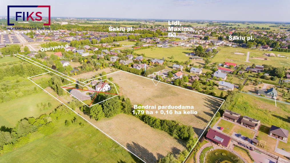 Parduodamas sklypas Obelynės g., Ringaudų k., Kauno r. sav., 196.00 a ploto 1