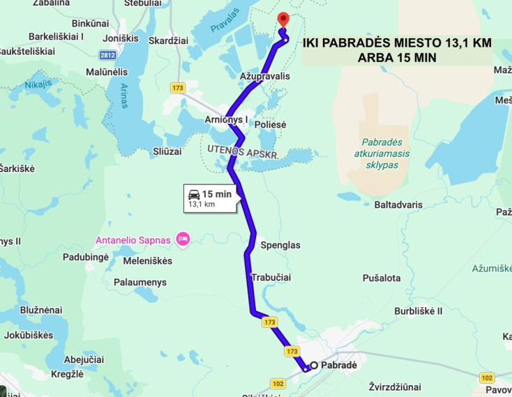 Parduodamas namas Dūkšto g., Salako mstl., Zarasų r. sav., 47 m2 ploto, 1 aukštai 22