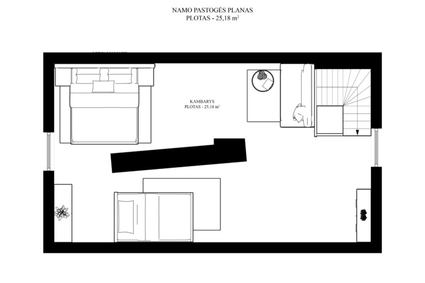 Parduodamas namas Ugniagesių g., Kupiškio m., Kupiškio r. sav., 65 m2 ploto, 1 aukštai 34