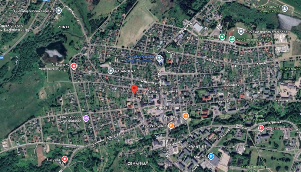 Parduodamas namas Ugniagesių g., Kupiškio m., Kupiškio r. sav., 65 m2 ploto, 1 aukštai 36
