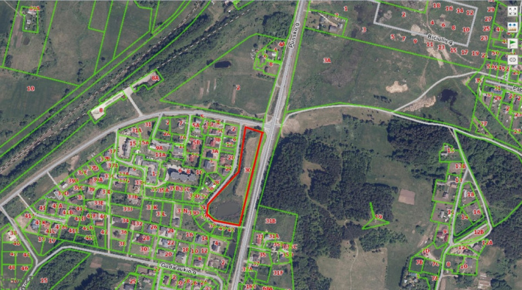 Parduodamas  sklypas Punsko g., Putinai, Alytaus m., Alytaus m. sav., 134 a ploto 13