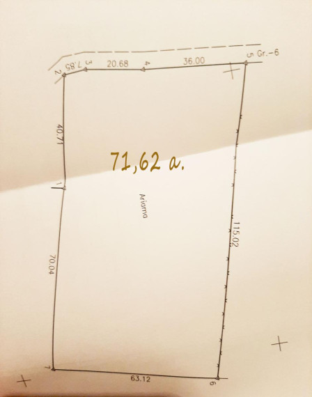 Parduodamas sklypas Saulėtekio g., Einoraičių k., Šiaulių r. sav., 71.62 a ploto 4