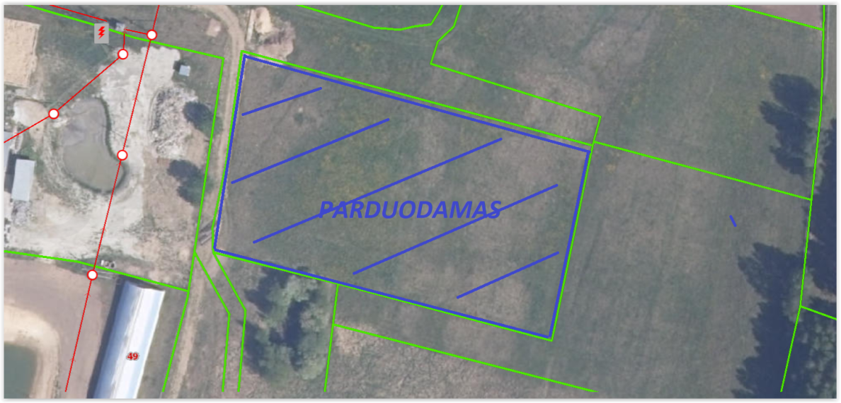 Parduodamas sklypas Saulėtekio g., Einoraičių k., Šiaulių r. sav., 71.62 a ploto 5