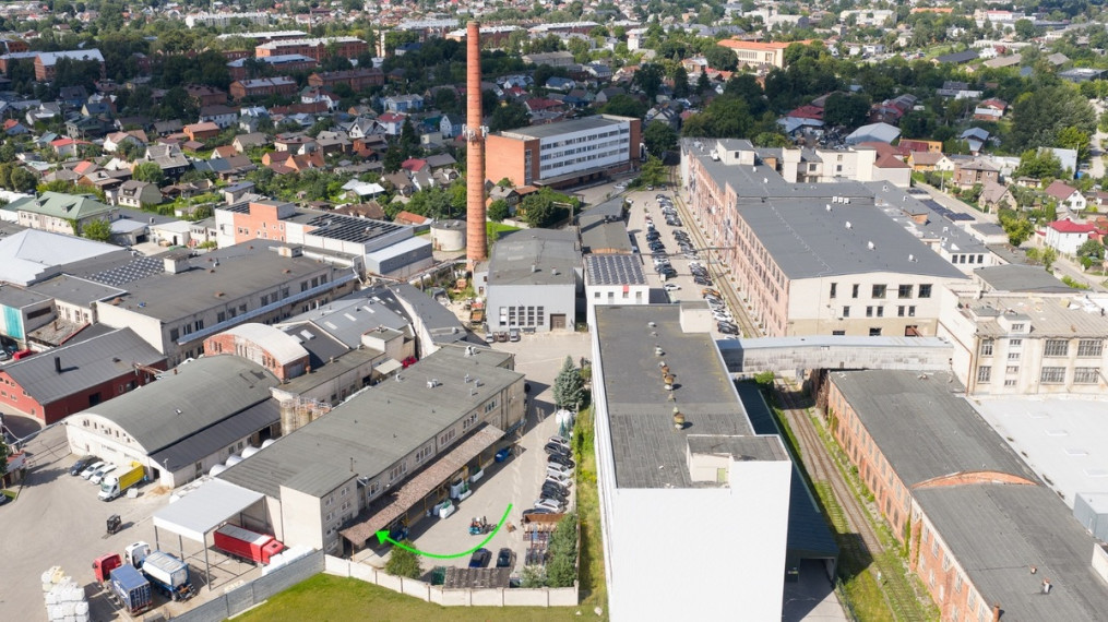 Parduodamos administracinės, gamybinės, kitos paskirties, paslaugų, prekybos, sandėliavimo patalpos Drobės g., Ž. Šančiai, Kauno m., Kauno m. sav., 405.46 m2 ploto 2