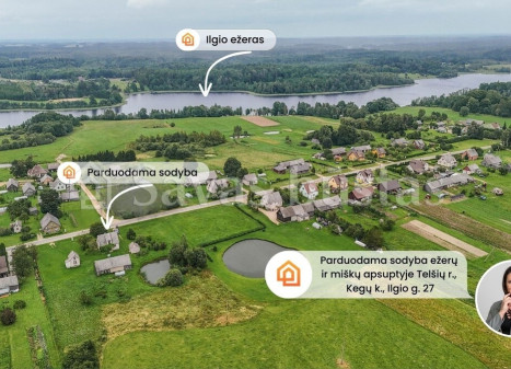 Parduodamas namas Ilgio g., Kegų k., Telšių r. sav., 83.3 m2 ploto, 1 aukštai Parduodamas namas Ilgio g., Kegų k., Telšių r. sav., 83.3 m2 ploto, 1 aukštai