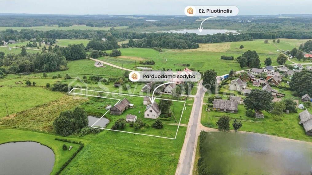 Parduodamas namas Ilgio g., Kegų k., Telšių r. sav., 83.3 m2 ploto, 1 aukštai 2