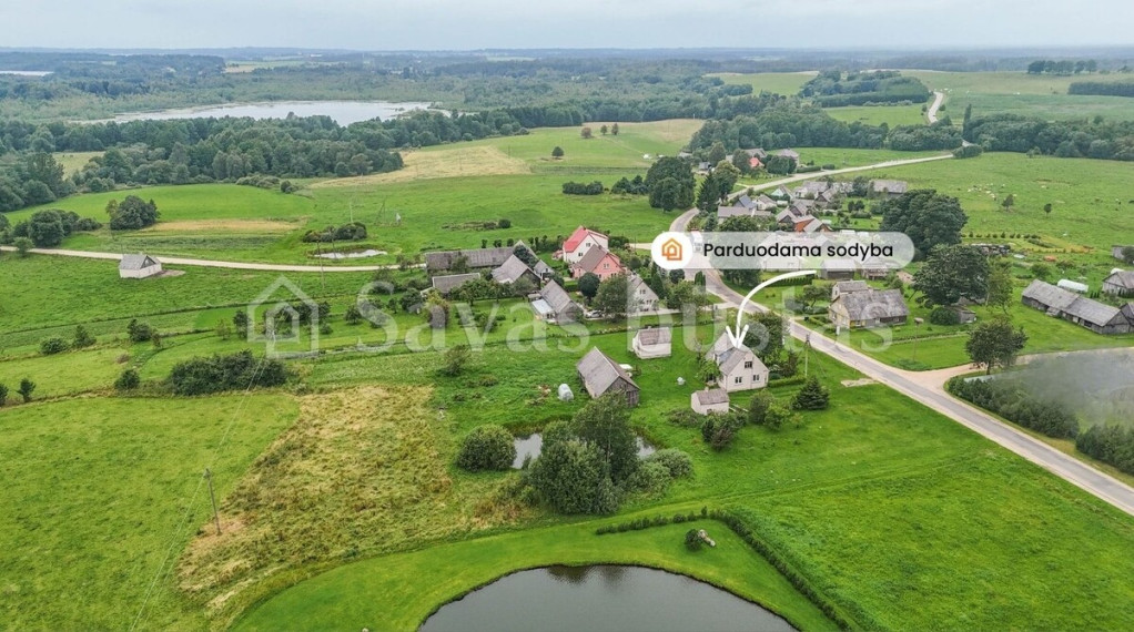 Parduodamas namas Ilgio g., Kegų k., Telšių r. sav., 83.3 m2 ploto, 1 aukštai 24