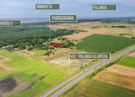 Parduodamas sklypas Anaičių g., Palangoje, 29.7 a ploto Parduodamas sklypas Anaičių g., Palangoje, 29.7 a ploto