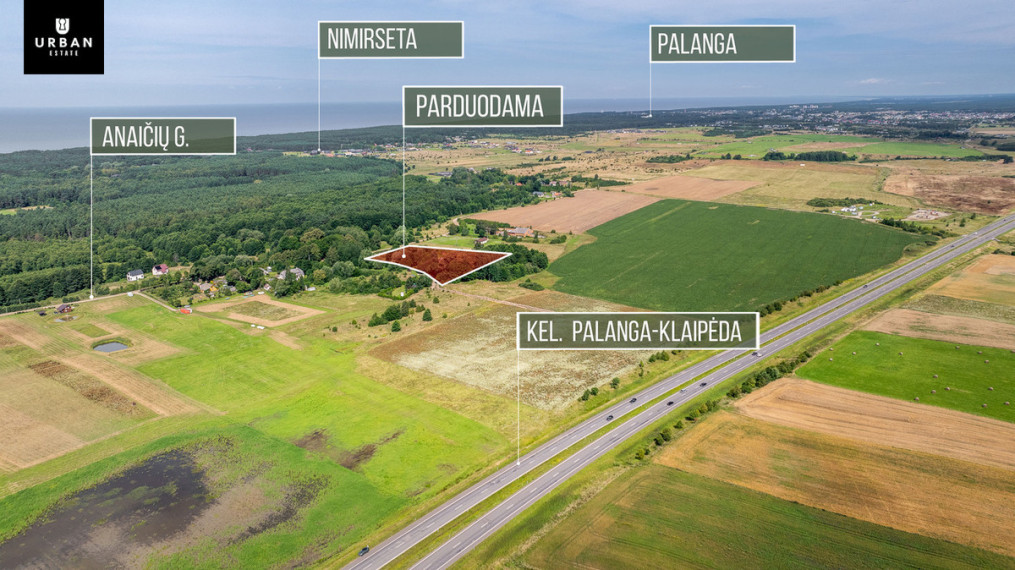 Parduodamas sklypas Anaičių g., Palangoje, 29.7 a ploto 1