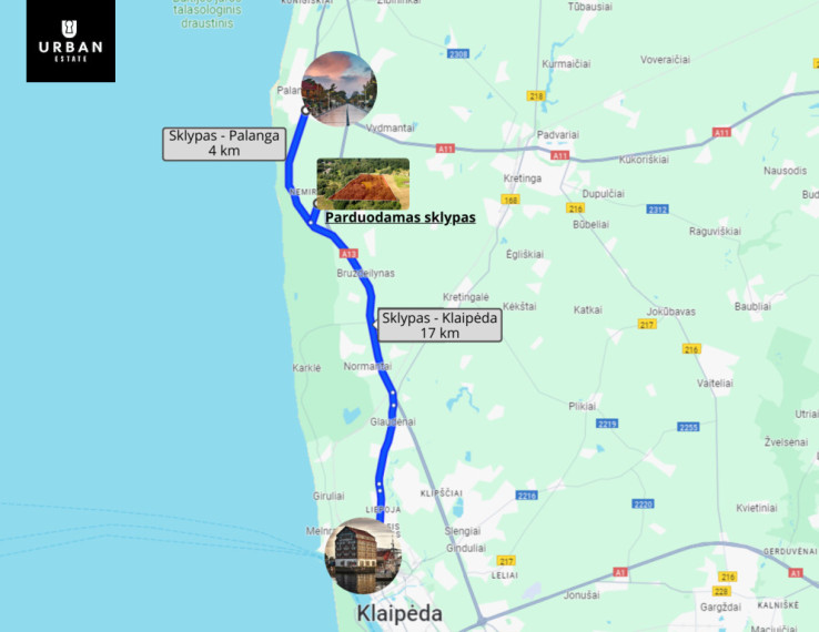 Parduodamas sklypas Anaičių g., Palangoje, 29.7 a ploto 8